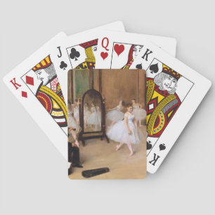 Die Tanzklasse von Edgar Degas Spielkarten