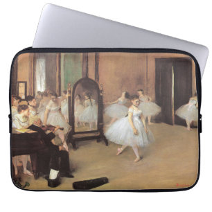 Die Tanzklasse von Edgar Degas, Vintage-Ballett Laptopschutzhülle