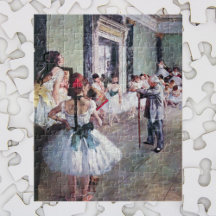 Die Tanzklasse von Edgar Degas, Vintage Ballettkun
