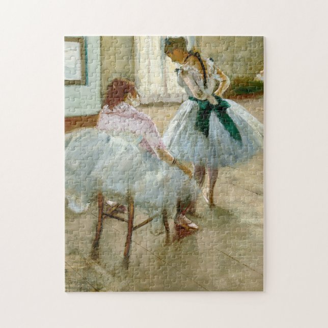 Die Tanzstunde von Edgar Degas (Vertikal)
