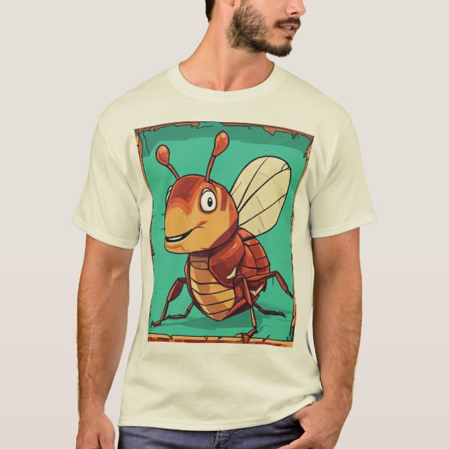 Die tapfere Ameise Buzz. T-Shirt (Vorderseite)
