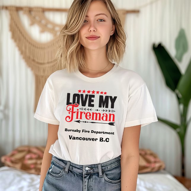 Die tapferen Feuerwehrleute ehren T-Shirt (Von Creator hochgeladen)