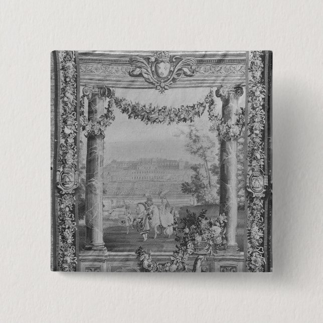 Die Tapisserie der Monate oder der königlichen Button (Vorderseite)
