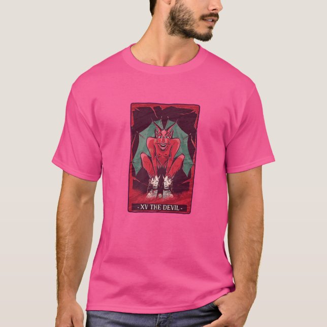 Die Tarot-Karte des Teufels T-Shirt (Vorderseite)