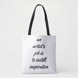 Die Tasche eines Künstlers