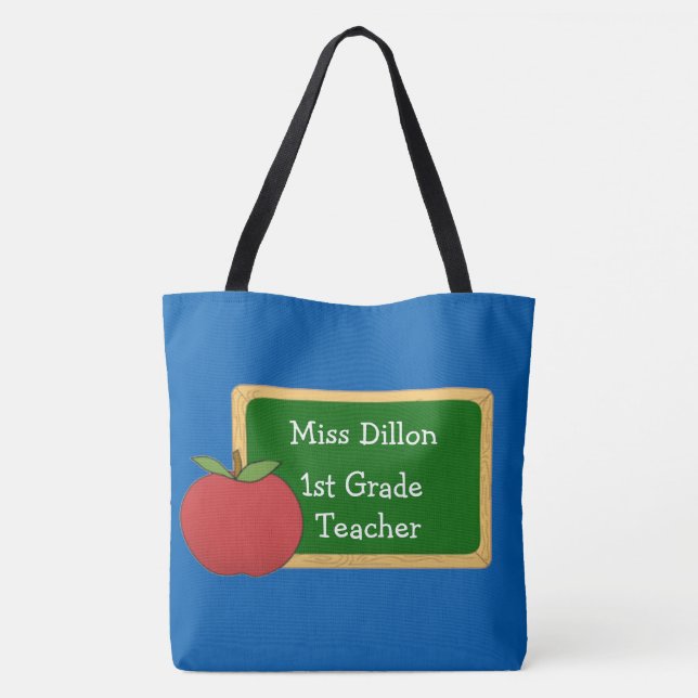 Die Taschen-Tasche des kundenspezifischen Lehrers Tasche (Rückseite)