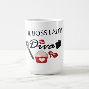 Die Tasse Chef-Dame Coffee '' neue" DIVA