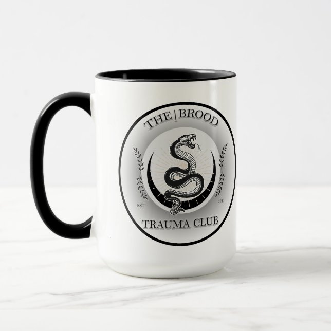 Die Tasse der Markendarstellung (Links)