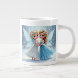 Die Tasse der Schneeflocken