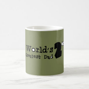 Die Tasse des 2. Besten Vaters zum Vater der Welt