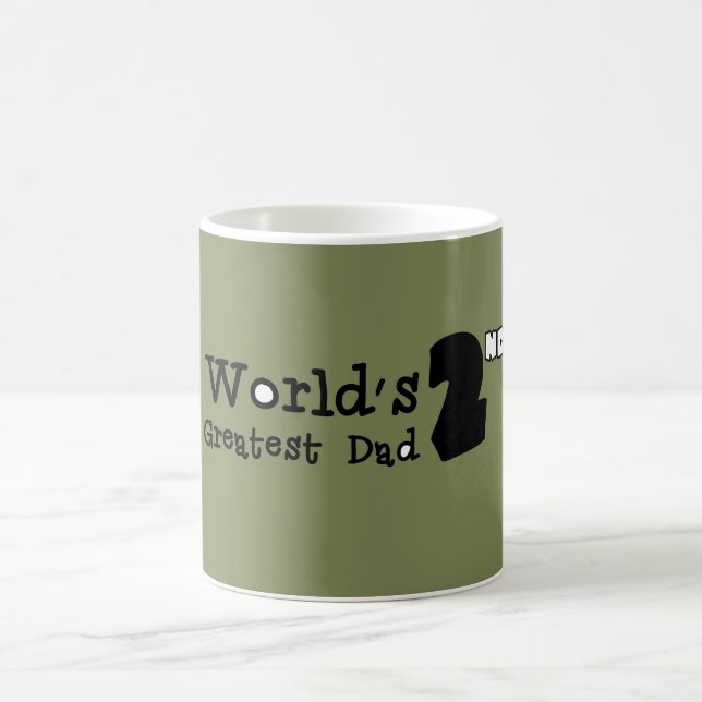 Die Tasse des 2. Besten Vaters zum Vater der Welt (Mittel)