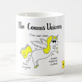 Die Tasse des Comms Unicorn
