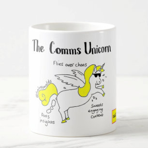 Die Tasse des Comms Unicorn