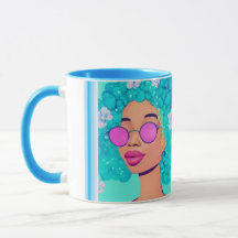Die Tasse des Frauenkaffees