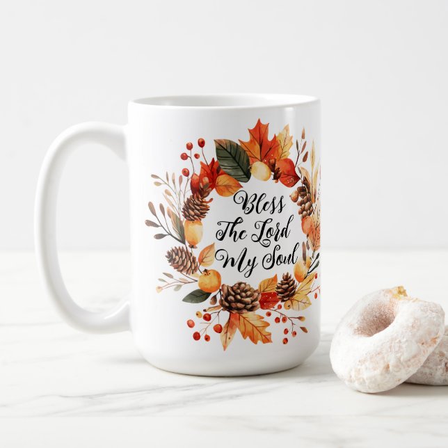 Die Tasse des Herrn segnen (Mit Donut)