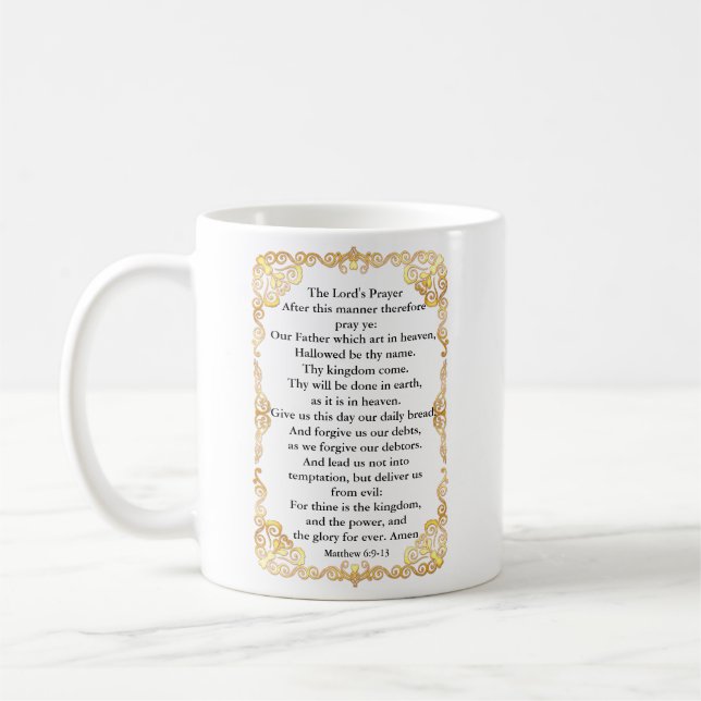 Die Tasse des Herrn zum Gebet (Links)