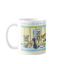 Die Tasse des Katzen-Leben-Katzen-Liebhabers