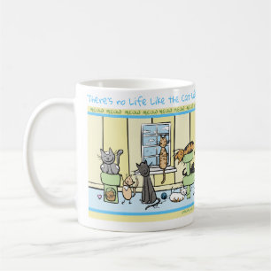 Die Tasse des Katzen-Leben-Katzen-Liebhabers