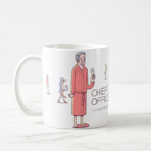 Die Tasse des kreativen hauptsächlichoffiziers