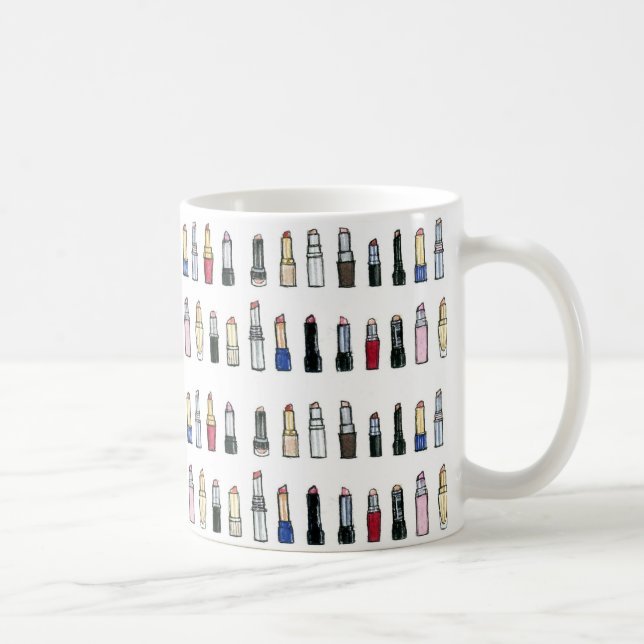 Die Tasse des Lippenstift-Liebhabers (Rechts)