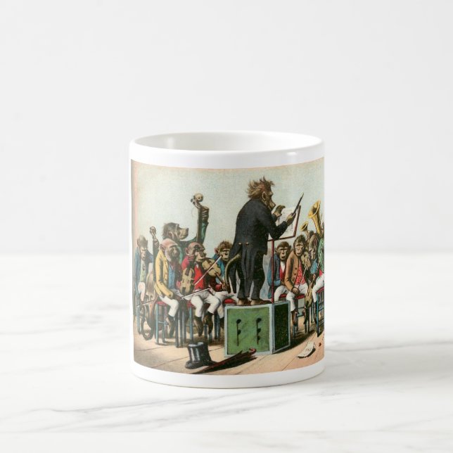 Die Tasse des Monkey Orchestra (Mittel)