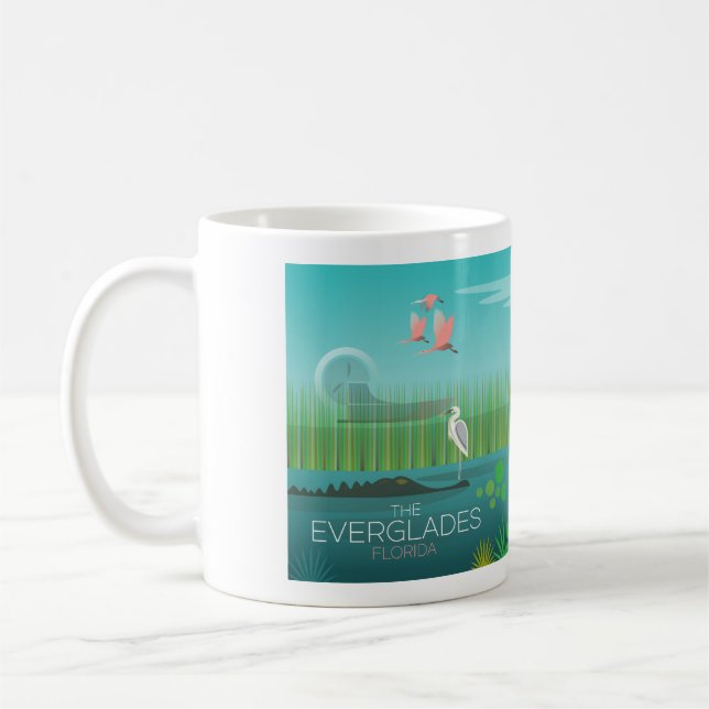 Die Tasse des Nationalparks Everglades (Links)