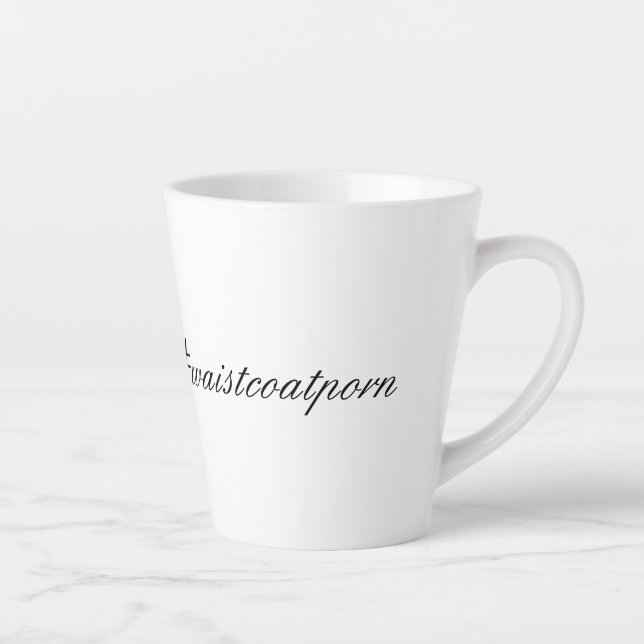 Die Tasse des Revolutionären Autors #waistcoatporn (Rechts)