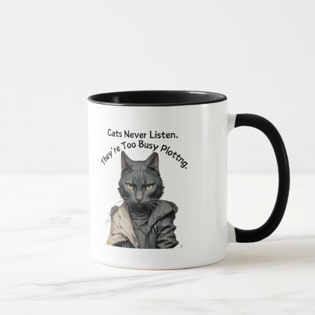 Die Tasse des Schriftstellers zum Kaffee (Rechts)