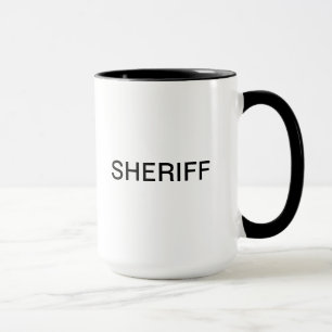 Die Tasse des Sheriffs