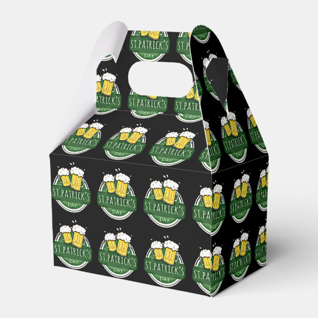 Die Tasse des St. Patrick's Day Biers Geschenkschachtel (Rückseite)