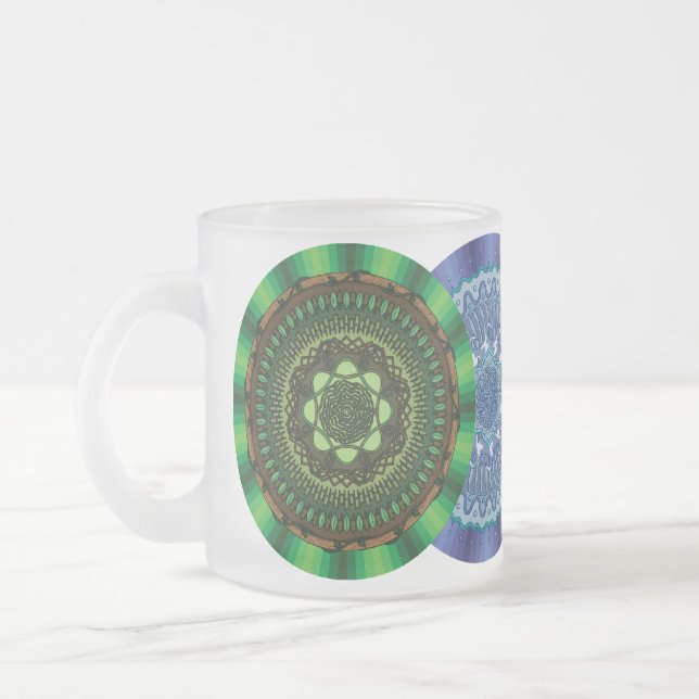 Die Tasse Elemente Mandalas (Links)