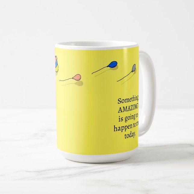 Die Tasse "Erleuchtete Beings Club Affirmation" (1 (VorderseiteRechts)