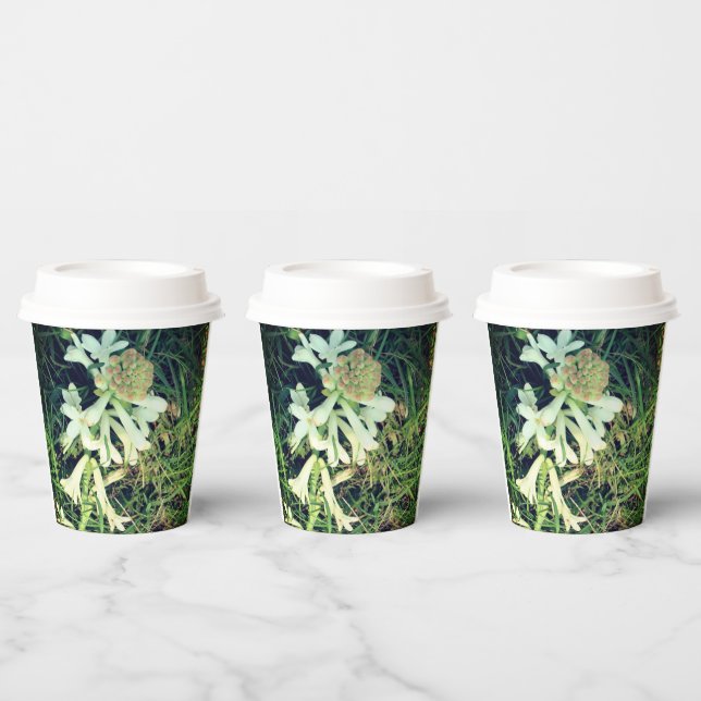 Die Tasse ist im Naturdesign stilvoll Pappbecher (Multi)