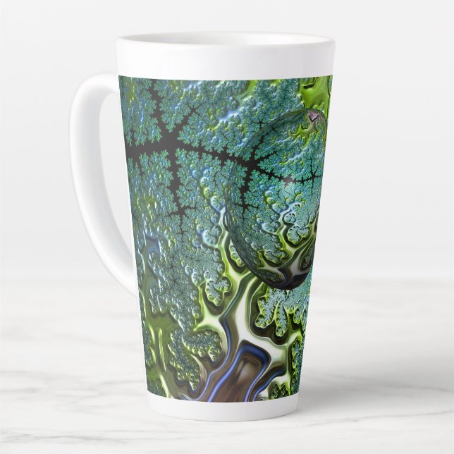 Die Tasse "Journey Latte" (Linke Ecke)