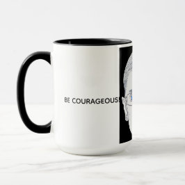 Die Tasse, kombiniert, RBG ist mutig, ist Tasse