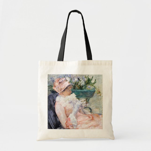 Die Tasse Tee, Mary Cassatt Tragetasche (Vorne)