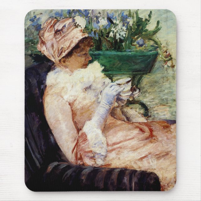 Die Tasse Tee Mousepad (Vorne)
