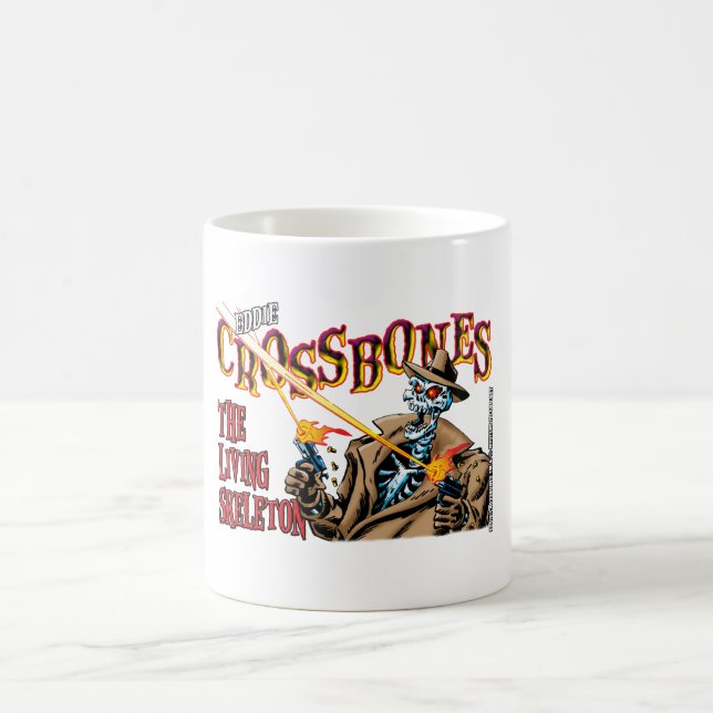 Die Tasse von Eddie-gekreuzten Knochen (Mittel)