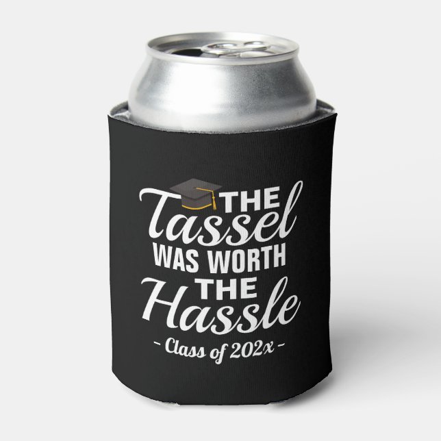 Die Tassel war 2022 die Hassle-Klasse wert Dosenkühler (Kanne Vorderseite)