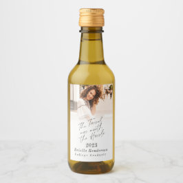 Die Tassel war den Hassle-Abschluss Mini wert Weinetikett