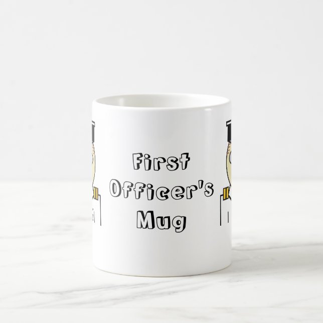Die Tassen-doppelter Charakter des ersten Kaffeetasse (Mittel)