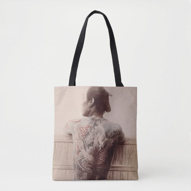 Die Tätowierungen des japanischen Bräutigams, Tasche (Vorderseite)