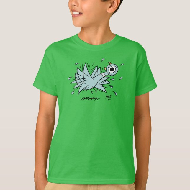Die Taube Freakout Kids Green T-Shirt (Vorderseite)