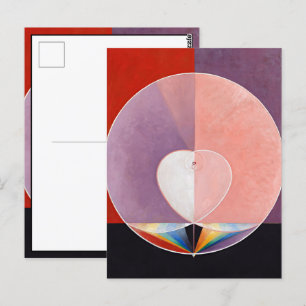 Die Taube, Nr. 2 von Hilma af Klint Postkarte