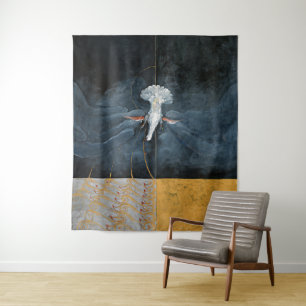 Die Taube, Nr. 5   Hilma af Klint Wandteppich