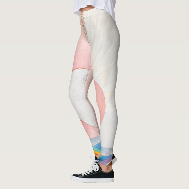 Die Taube von Hilma af Klint Leggings (Links)