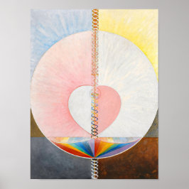 Die Taube von Hilma af Klint Poster