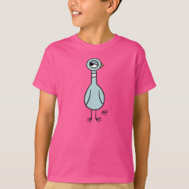 Die Taubenseite des Auges Kids Pink T-Shirt
