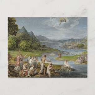 Die Taufe Christi 2 Postkarte