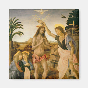 Die Taufe Christi durch Johannes den Täufer Magnet